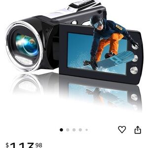 Black Video Camcorder